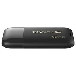 USB флеш накопичувач Team 128GB C175 Pearl Black USB 3.1 (TC1753128GB01) - мініатюра 2
