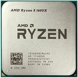 Процесор AMD Ryzen 5 1600X (YD160XBCM61AE) (Socket AM4, 12T, 4.0 ГГц, Tray) Б/в