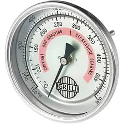 Термометр в крышку для керамического угольного гриля Kamado 5в1 XL GRILLI (777218)