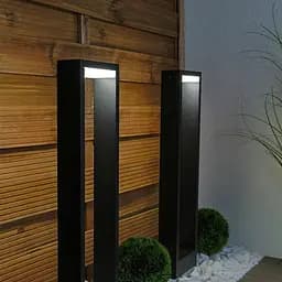 Садовий світильник-стовпчик Lumiled Hosta 60 см металевий - мініатюра 7