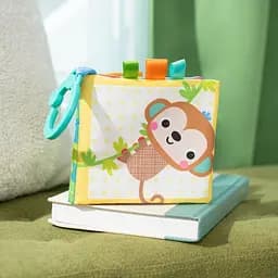 Книжка-іграшка м'яка Bright Starts Safari Buddies розвивальна (17469) - мініатюра 2