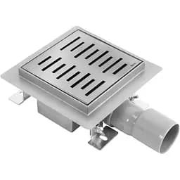 Трап для душу Rea Line 15x15 nickiel brushed REA-G6205