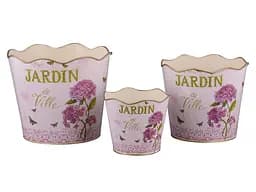 Набір кашпо Lefard Jardin, 3 шт. (730-037)