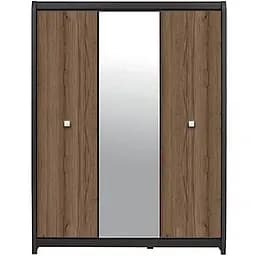 Шкаф распашной ВМК Лорен SZF3D с зеркалом Венге магия/Монтеверде (GRB-1806)