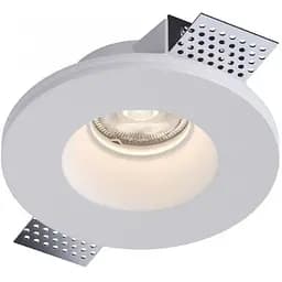 Светильник точечный врізний гіпсовий KLOODI KD-GIPS RD130 H45