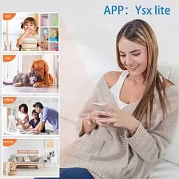 WiFi-камера X5 1080P HD - міні-камера спостереження з нічним баченням, детектором руху, широким кутом 140° - мініатюра 11