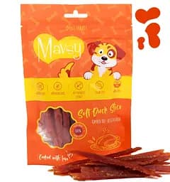 Ласощі для собак з качкою по-пекінськи Mavsy Soft DUCK Slice 100 г