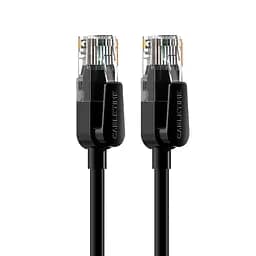 Патч-корд CableTime Cat6 UTP 1000Mbps 250MHz, 20 м, чорний (CN60U)