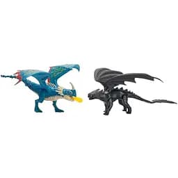 Інтерактивний дракон Dragons Як приборкати дракона Беззубик зі звуковими ефектами 30 см чорний (SM66662/9580) - мініатюра 4