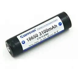 Акумулятор Keeppower Panasonic Li-ion 18650 3100mAh з захистом