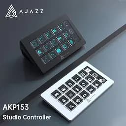 Стрім-консоль AJAZZ AKP153 / 15 клавіш / TFT-дисплей / Підтримка OBS та макросів / White - мініатюра 6