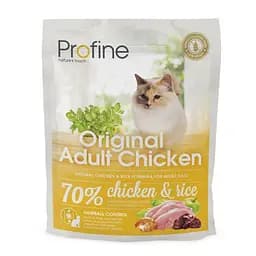 Сухой корм Profine Original Adult для взрослых кошек с курицей и рисом 300 г