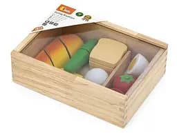 Іграшкові продукти Viga Toys Сніданок 44541 набір дерев'яних продуктів іграшок - мініатюра 4