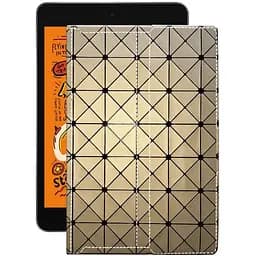 Чохол StatusCASE з екошкіри для планшету Apple iPad Mini 5 Золотий ромб