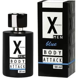 Духи з феромонами для чоловіків Aurora X Phero Men Blue Body Attack, 50 ml
