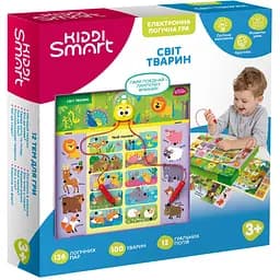 Электронная логическая игра Kiddi Smart Викторина Мир животных S2 (157-A-0011-UA)