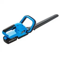 Электрокусторез аккумуляторный Lugi 650 Вт, голубой, для ухода за кустами, растениями, садом и деревьями LUGIBL