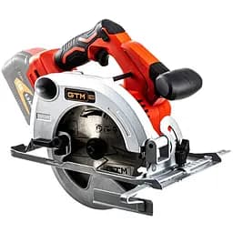 Акумуляторна дискова пила GTM CS18/165BL безщіткова без АКБ і ЗП (CS18/165BL)