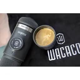 Портативна еспресо-кавоварка Wacaco Nanopresso Grey - мініатюра 5