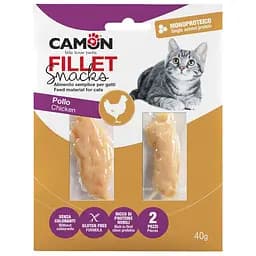 Лакомство для кошек Camon филе курицы 40 г (AF210)