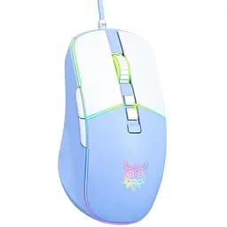 Компьютерная мышка Onikuma игровая C-16 для ПК и ноутбука проводная с RGB подсветкой 7200 DPI 8 кнопок USB эргономичная