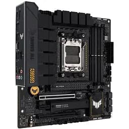 Материнська плата Asus AM5 TUF Gaming B650M-PLUS, B650, 4xDDR5, Int.Video (CPU), 4xSATA3, 2xM.2, 2xPCI-E 4.0 16x, 1xPCI-E 4.0 1x, Realtek 7.1, Realtek 2.5Gb, 6xUSB3.2/6xUSB2.0, HDMI/DP, MicroATX - мініатюра 3