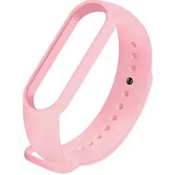 Ремінець Uwatch Replacement Silicone Band For Xiaomi Mi Band 5/6/7 Pink