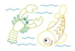 Розмальовка з підказкою. Розумні тваринки - мініатюра 5