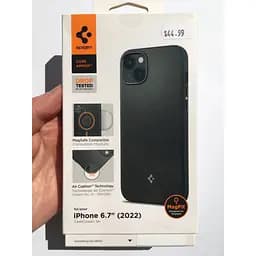 Протиударний чохол Spigen Core Armor Mag MagSafe (MagFit) для iPhone 14 Plus/15 Plus Black ACS04649 - мініатюра 3