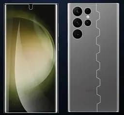 Захисна плівка DK Samsung Galaxy S22 Ultra 5G (S908) | HydroGel 360° Butterfly (clear) - мініатюра 6