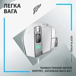 Мишка Logitech G502 X USB White (910-006146) - мініатюра 6