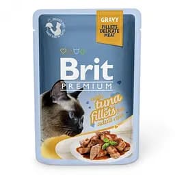 Корм волого Brit Premium Cat Tuna Fillets 85 г