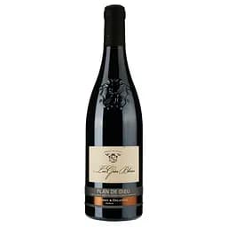 Вино Les Gres Bleus Plan de Dieu AOP Cotes du Rhone Villages 2022 красное сухое 0.75 л