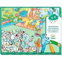 Набор для творчества Djeco Мир для создания животных (DJ08997)