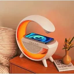Світильник з бездротовою зарядкою для телефону BT-2301 Bluetooth RGB - мініатюра 5