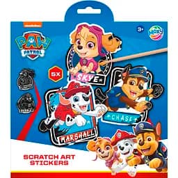 Набор для творчества Moxy Paw Patrol Скретч-наклейки (723450)