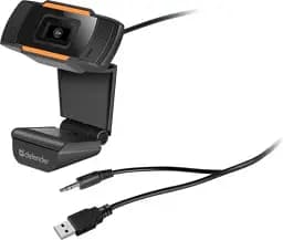 Веб-камера Defender G-Lens 2579, Black, 1280x720 / 30 fps, мікрофон, кут огляду 48°, універсальне кріплення, USB, 1.2 м (63179) - мініатюра 4