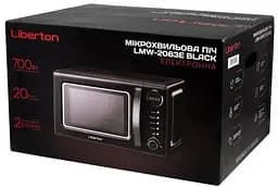 Мікрохвильова піч LMW-2083E Black, 700W LIBERTON teh0020379 - мініатюра 7