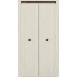 Шкаф для одежды в спальню Gerbor Селена SZF2D Ясень снежный (GRB-1428)