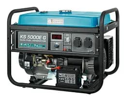 Генератор бензиновий газ/бензин Konner&Sohnen 4/4.5 кВт KS 5000E G - мініатюра 4