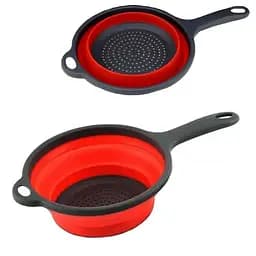 Друшляк-трансформер з ручкою Stenson МН-3826S red (33179)