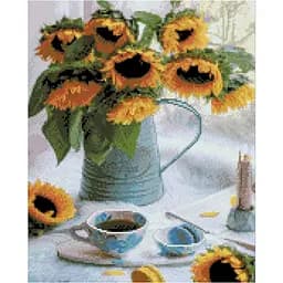 Алмазна мозаїка Соняшники у глечику FA40863 40х50 см