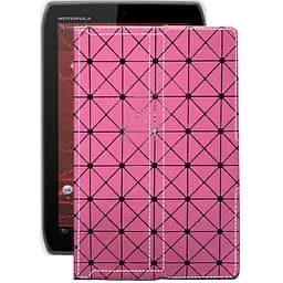Чохол StatusCASE з екошкіри для планшету Motorola Droid XYBOARD 8.2 MZ609 Рожевий ромб
