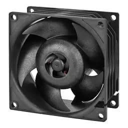 Корпусний вентилятор 80 мм Arctic S8038-7K ACFAN00288A Black - мініатюра 4