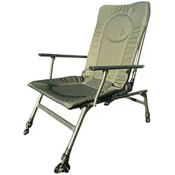 Крісло рибальське M-Elektrostatyk F8Rpro з регульованою спинкою на 180°