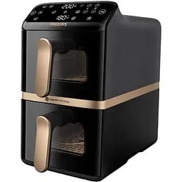 Мультипечь Philips Stacked Dual 2300 Вт черная (NA462/70)