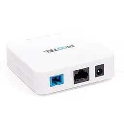 Опто-волоконне обладнання Picotel Абонентський термінал (PU-X910) EPON/GPON, 1xSC/UPC, 1x10/100/1000Base-T, 12V DC, cdata f501 (PU-X910)