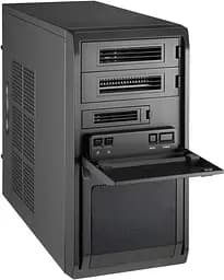 Корпус Chieftec LIBRA LT-01B-OP mATX, без БЖ, Black - мініатюра 2