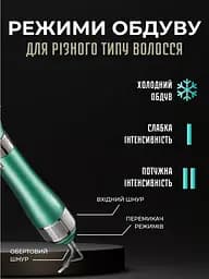 Фен-щітка для волосся VGR V-493 - мініатюра 5