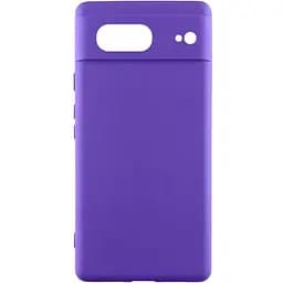 Чохол Lakshmi SilIcone Cover Full Camera (AAA) для Google Pixel 7 Amethyst